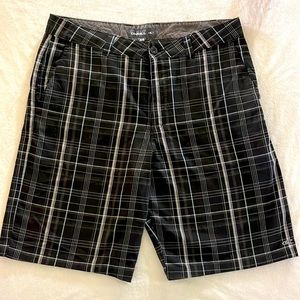 Men’s Black Plaid O’Neill Dress Short